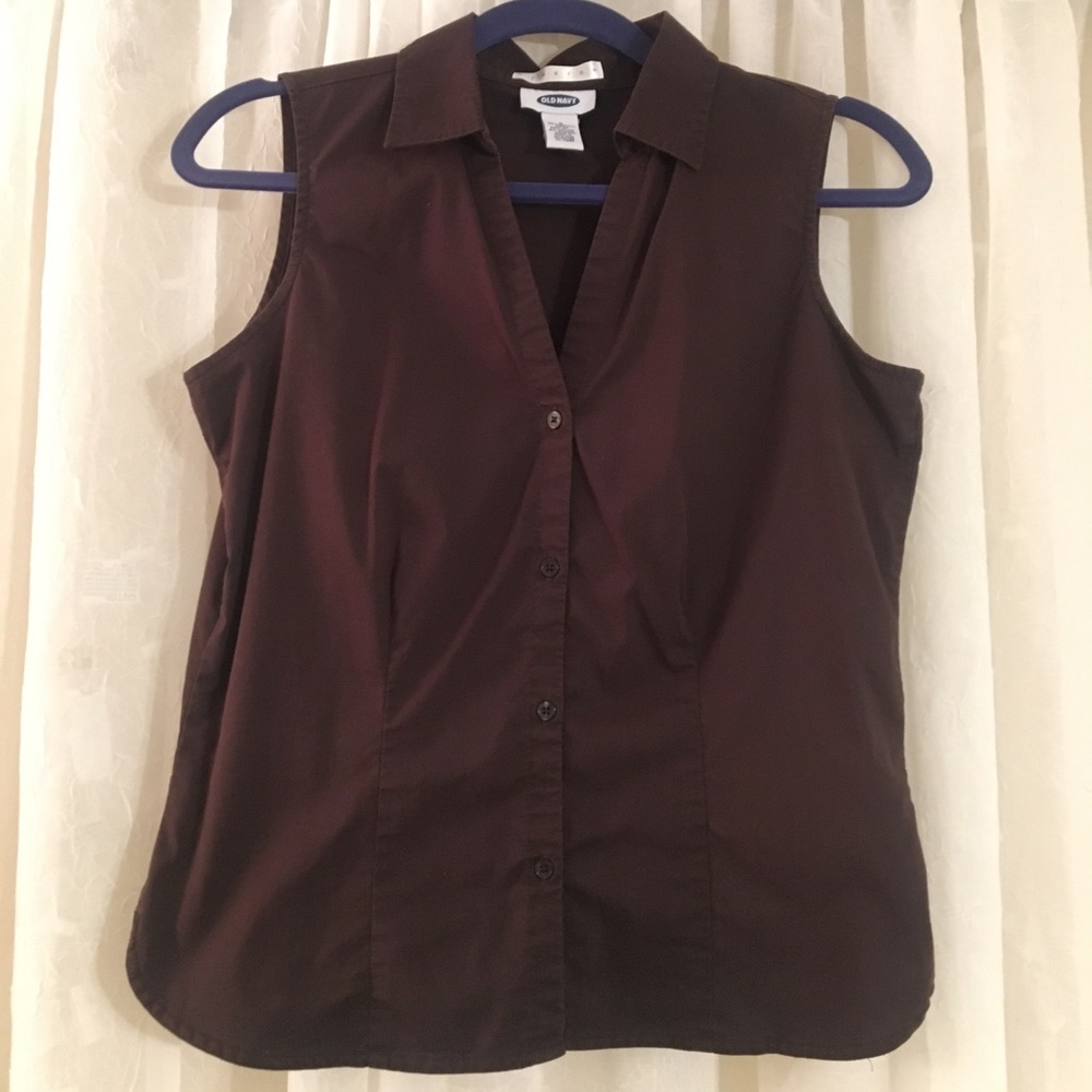 Old Navy Button Down Collard Tank